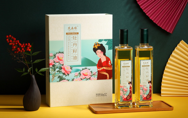 牡丹籽油 500ml×2瓶（禮盒裝）一級